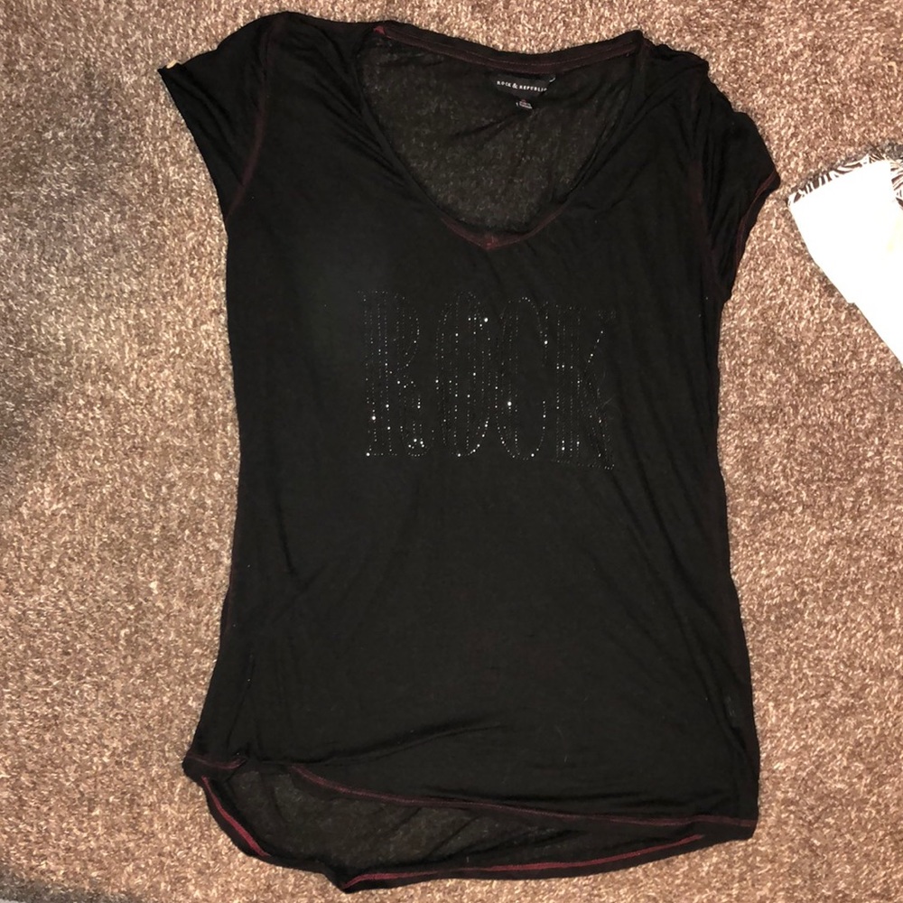 Sheer gem Rock Tee